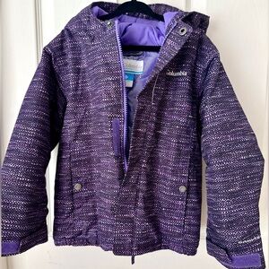 SOLD ON XP Columbia Girl’s Purple Winter Jacket With Hood 4T